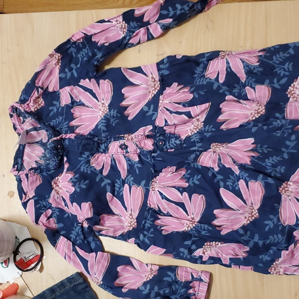Carters Girl Floral Long sleeve top 3t